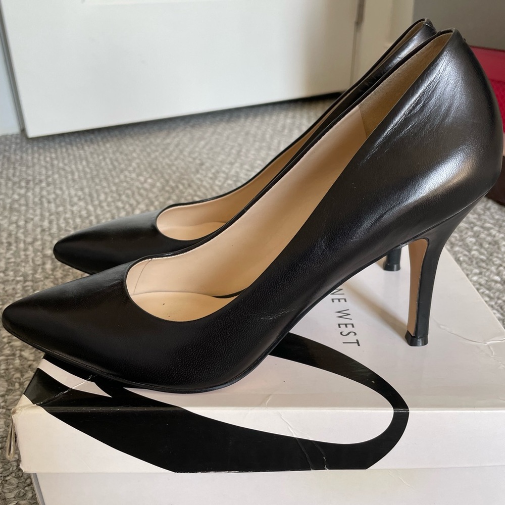 Black heels